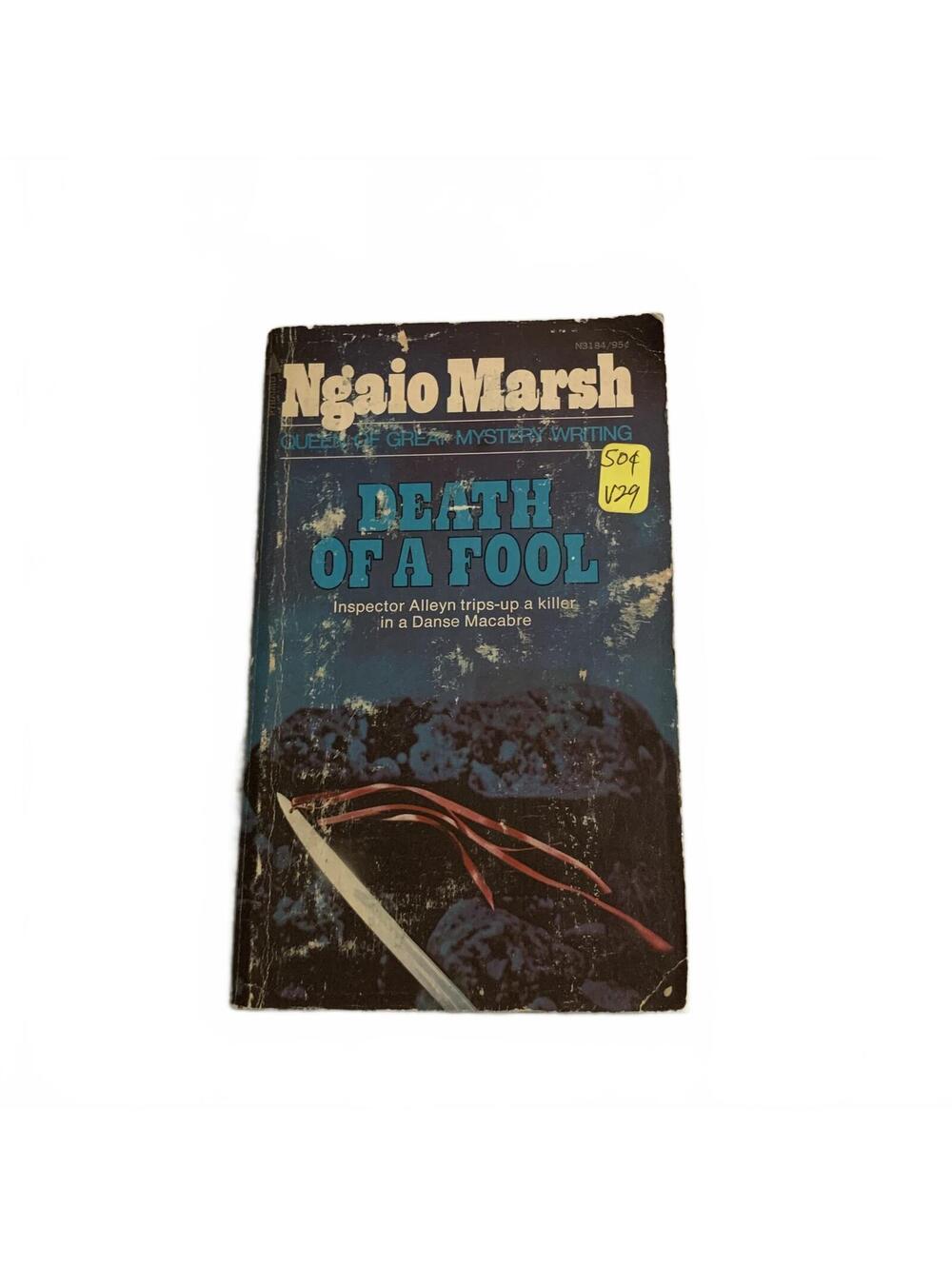 Ngaio Marsh Death of a Fool Vintage Mystery Paperback Inspector Alleyn